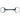 horka GEBROCHENE SWEET IRON BUSTRENS 14 MM SOLID