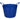 Vplast Eimer V-Trug Flexi Blau 14 l