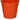 Eimer 7 l mit Henkel Orange